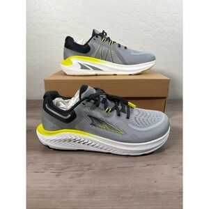Altra Paradigm 7 Men's Gray Green (Lime) Trail Running Shoes- Size 9 EU 42.5 NEW